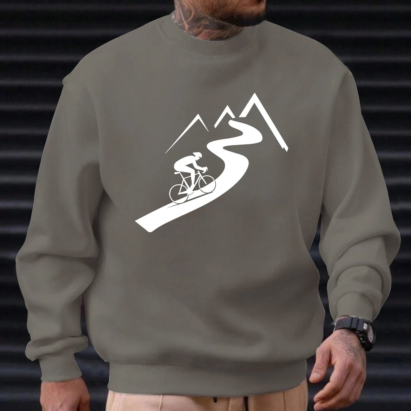 Men's Graphic Crew Sweatshirt