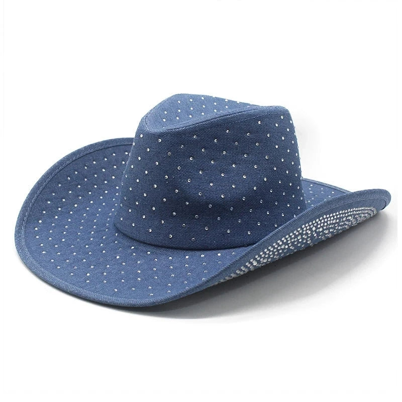 Wide Brim Western Sun Hat