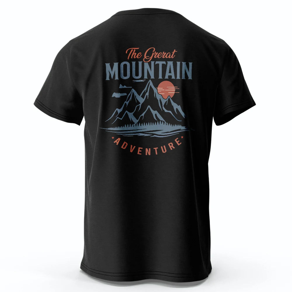 Hiking Graphic Print Tee
