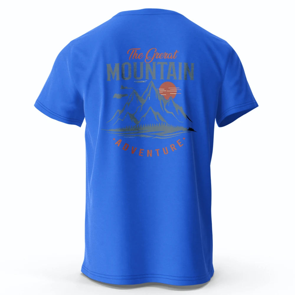 Hiking Graphic Print Tee