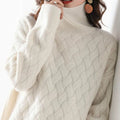 Women's Oversized Turtleneck Sweater