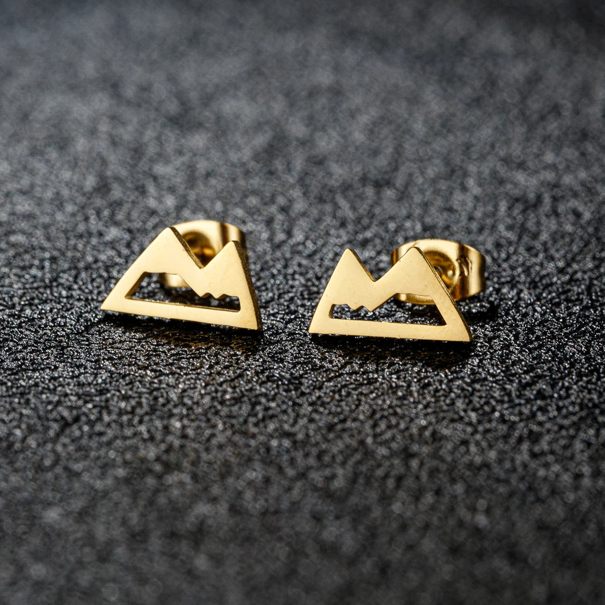 Snow Mountain Stud Earrings