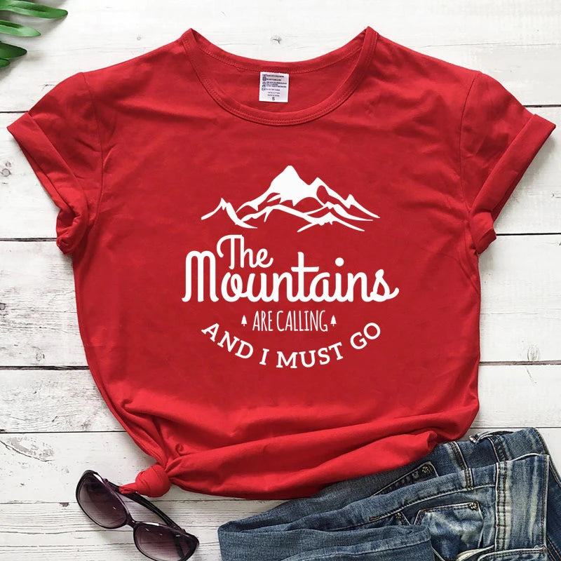 Mountains Are Calling T-Shirt