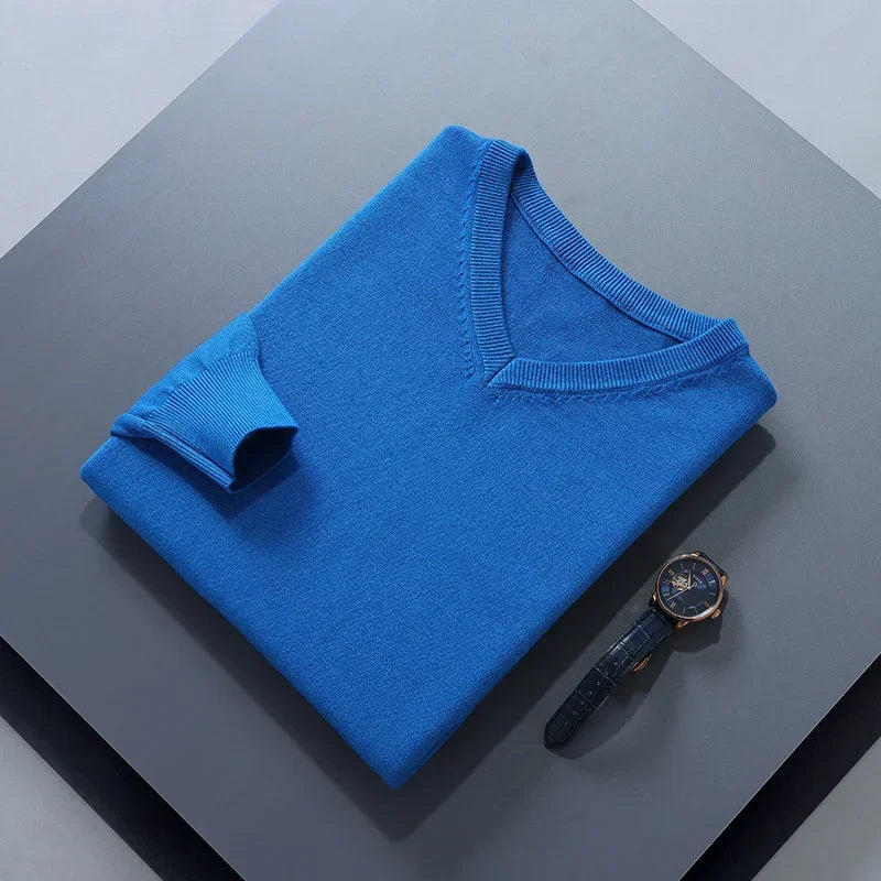 Men's Cashmere Wool Pullover Sweater