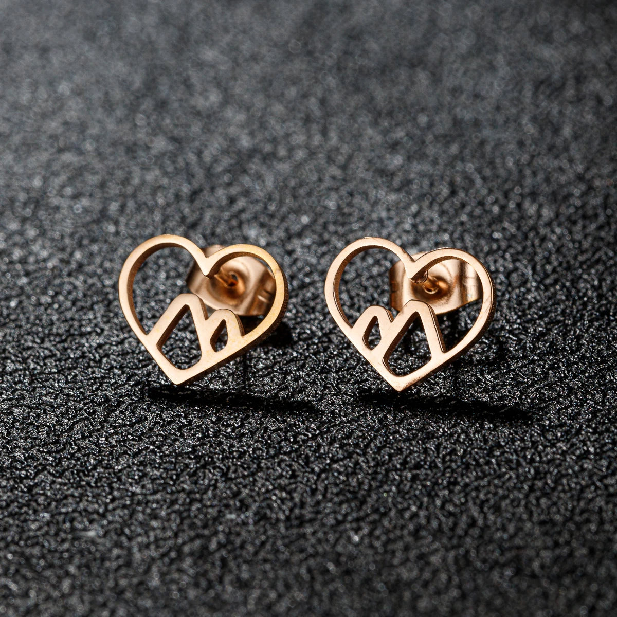 Snow Mountain Stud Earrings
