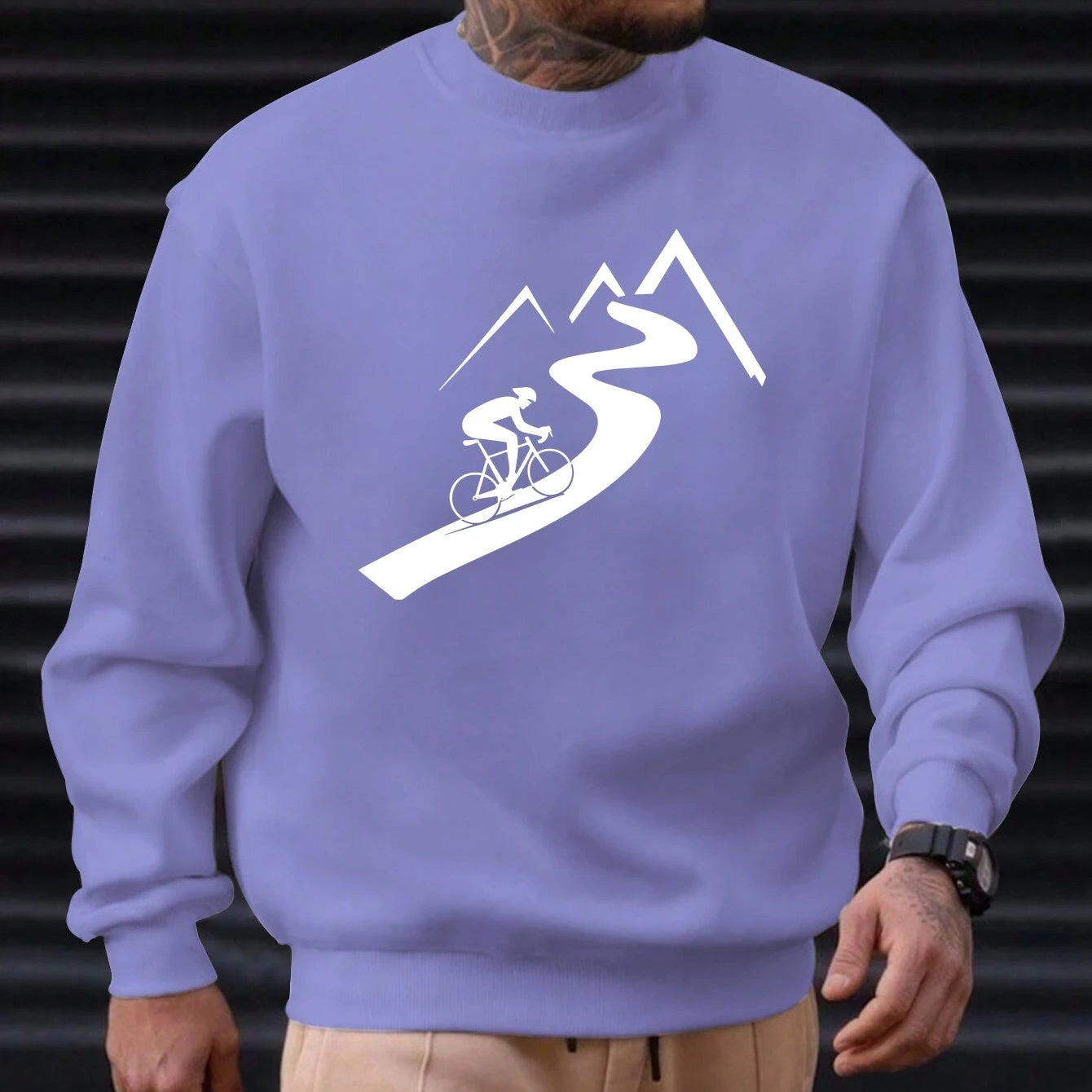 Men's Graphic Crew Sweatshirt