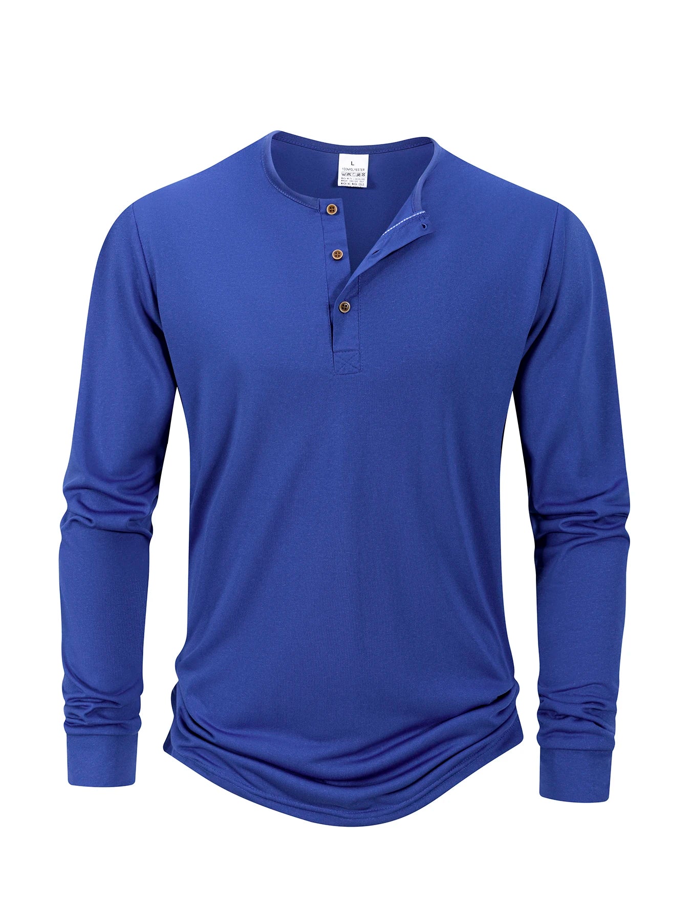 Men's Henley Long Sleeve T-Shirt