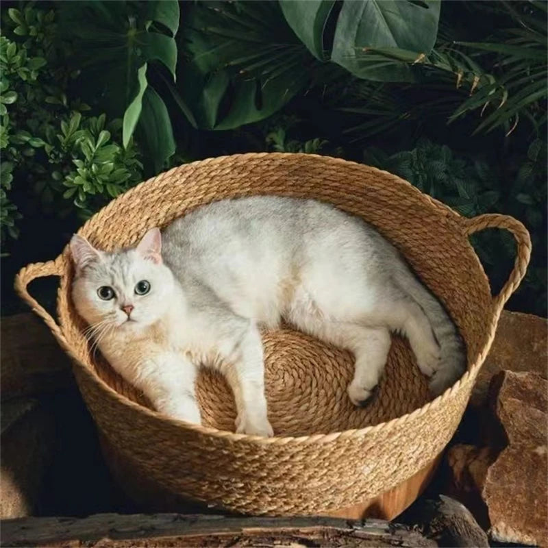 Cabin Rattan Pet Bed