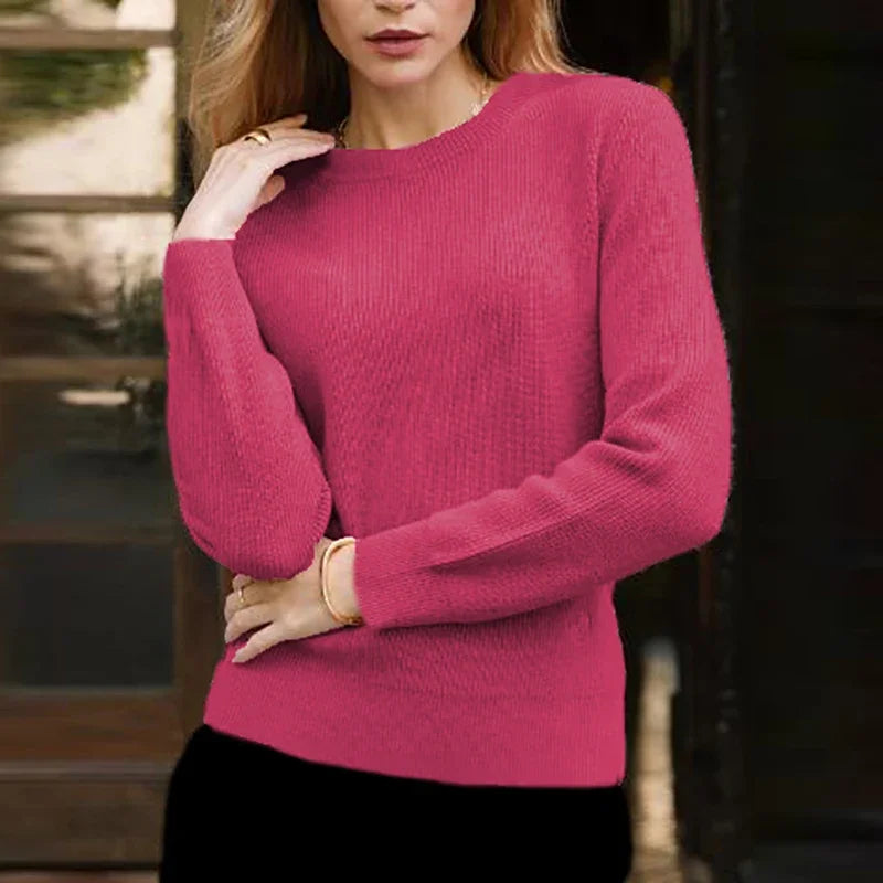 Classic Knit Pullover Sweater