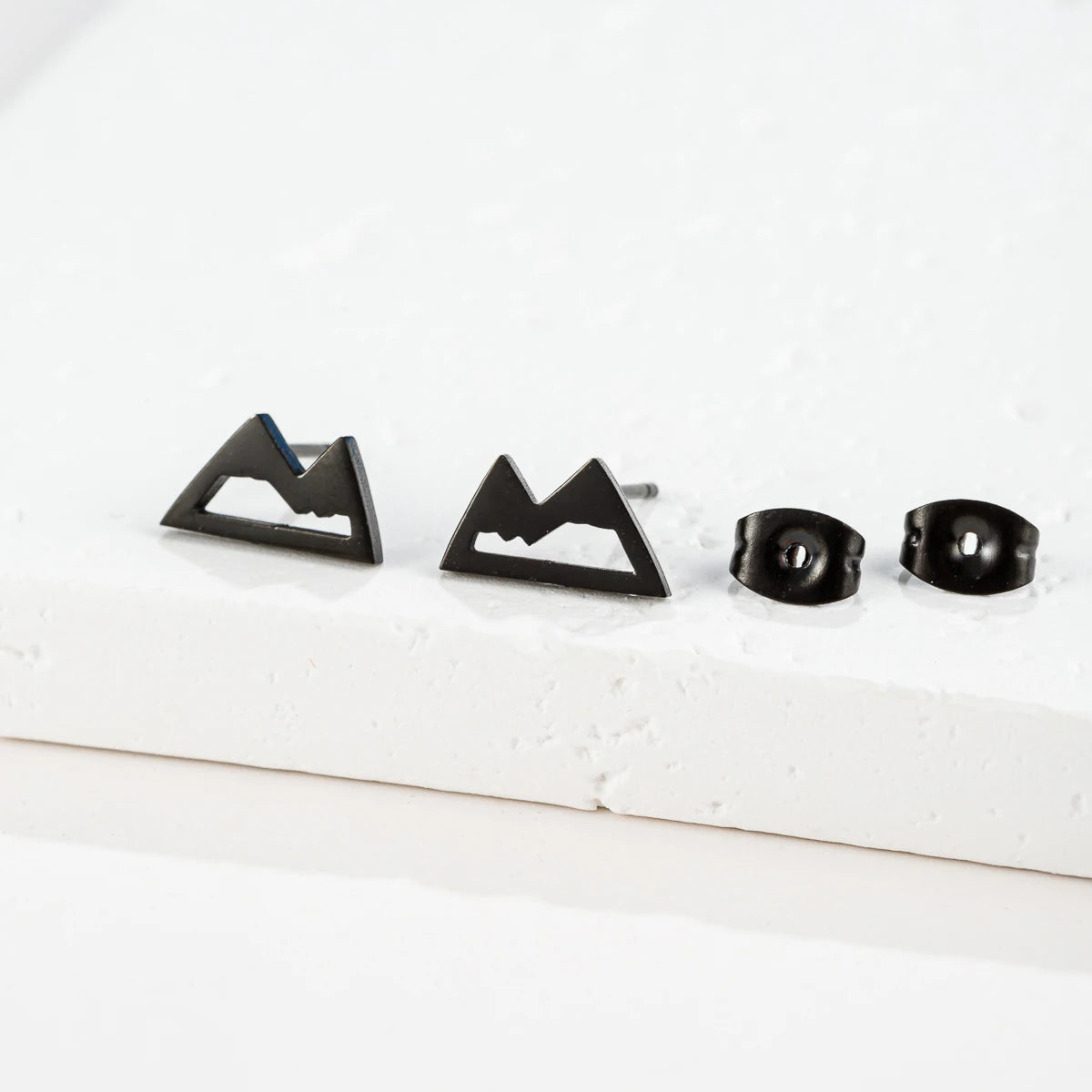 Snow Mountain Stud Earrings