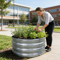 Galvanized Raised Garden Bed