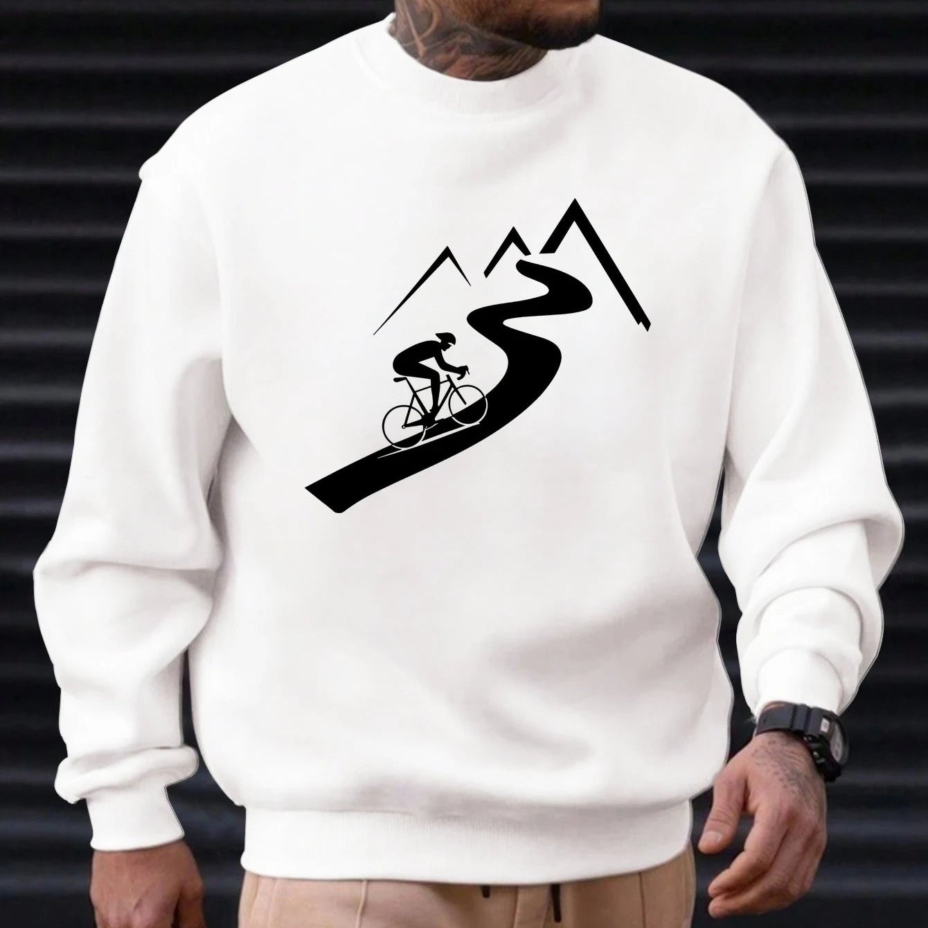 Men's Graphic Crew Sweatshirt