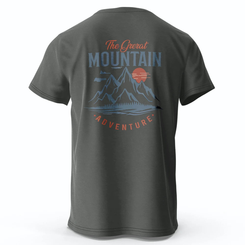 Hiking Graphic Print Tee