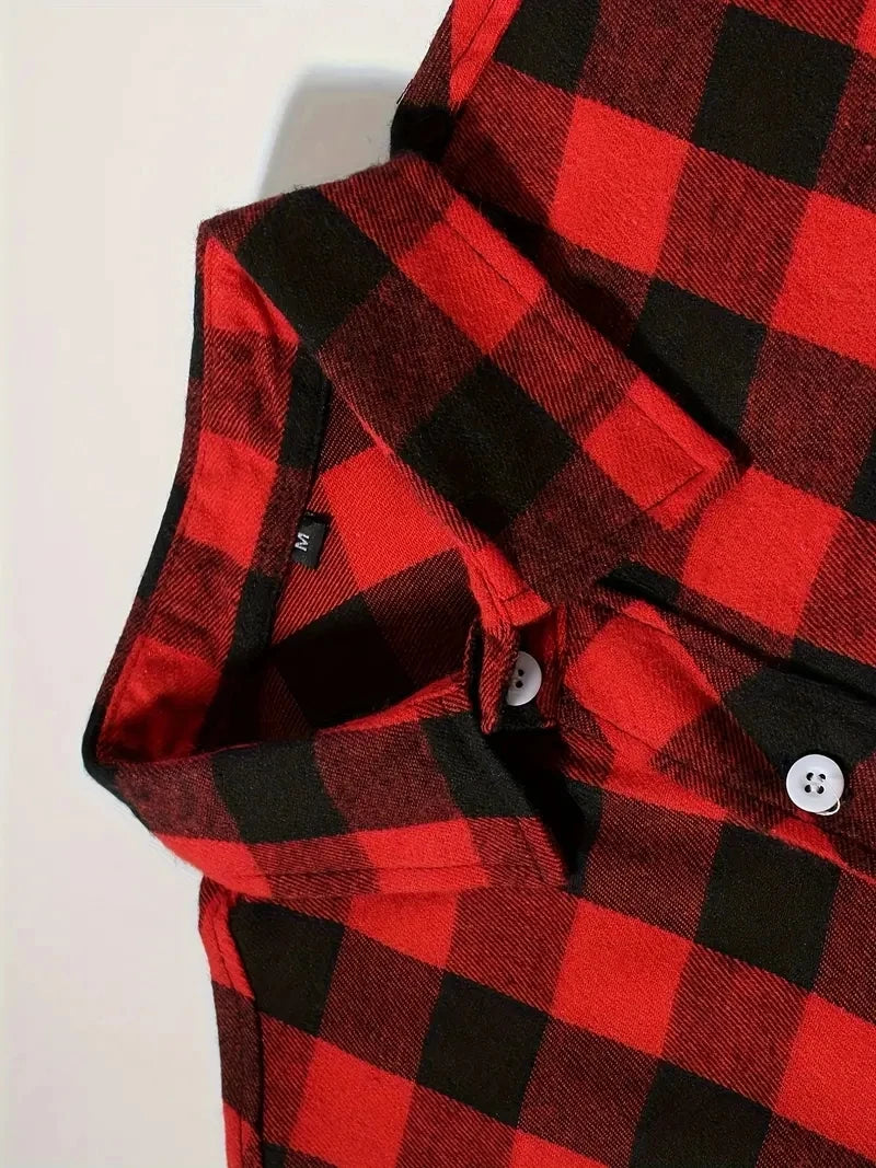 Men's Classic Plaid Flannel Shirt