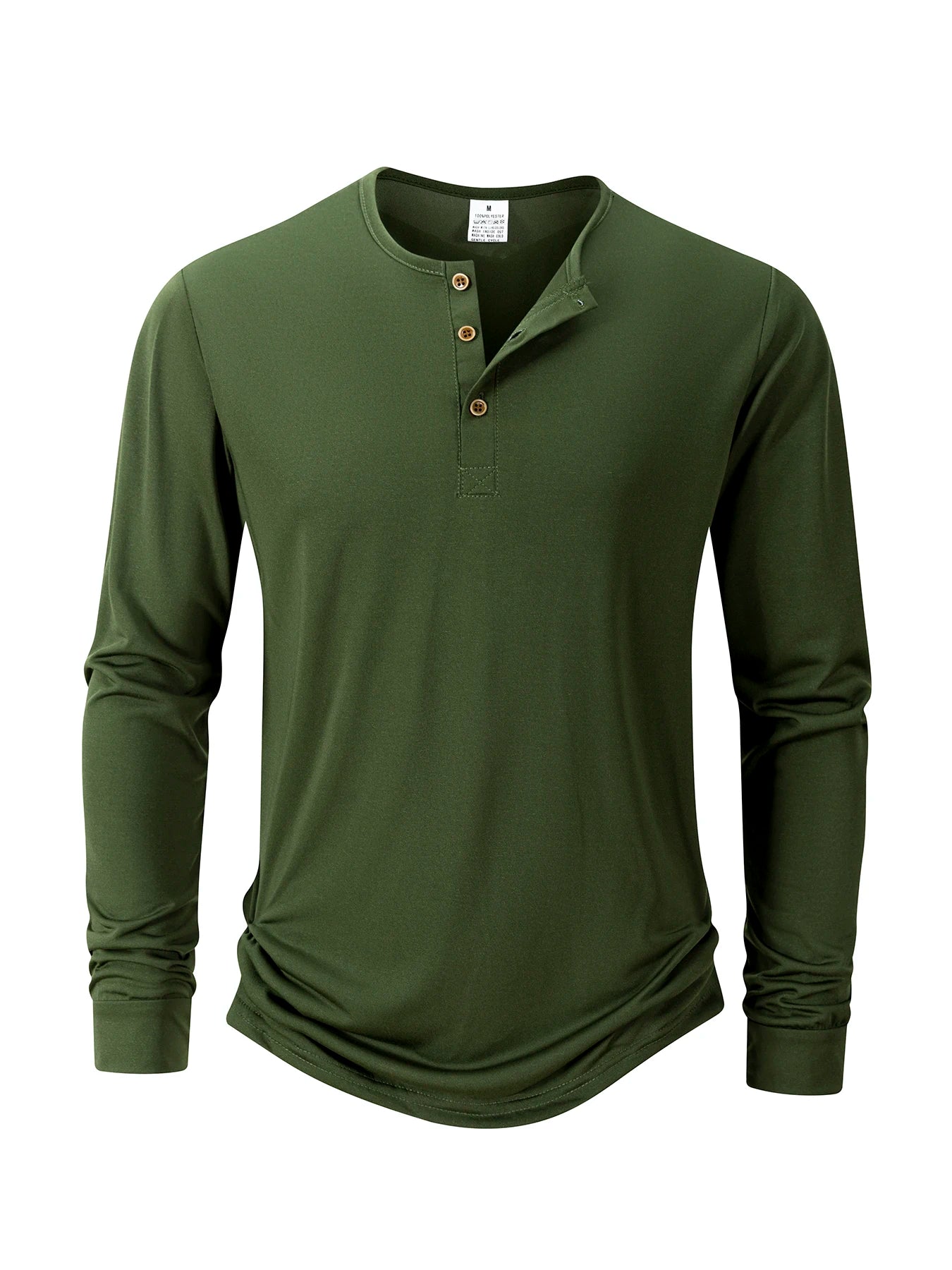 Men's Henley Long Sleeve T-Shirt