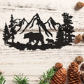 Bear & Cub Mountain Wall Art