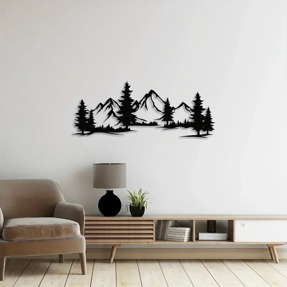 Mountain & Forest Panorama Wall Art