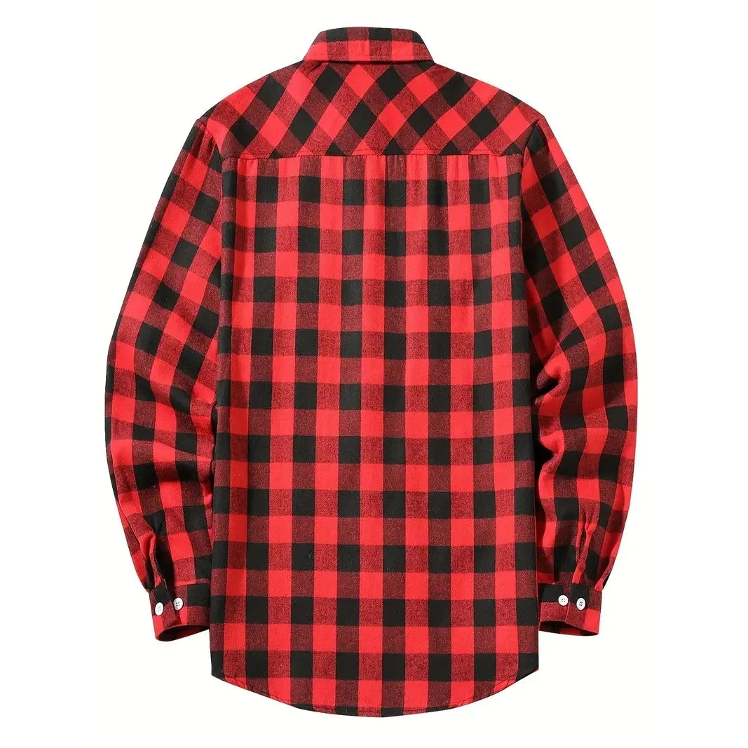 Men's Classic Plaid Flannel Shirt