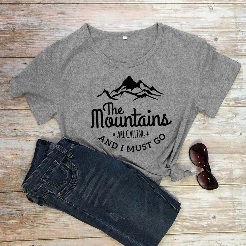 Mountains Are Calling T-Shirt