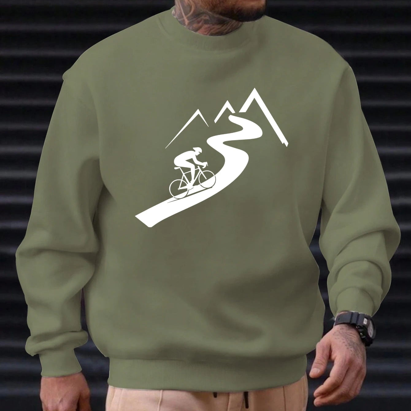 Men's Graphic Crew Sweatshirt