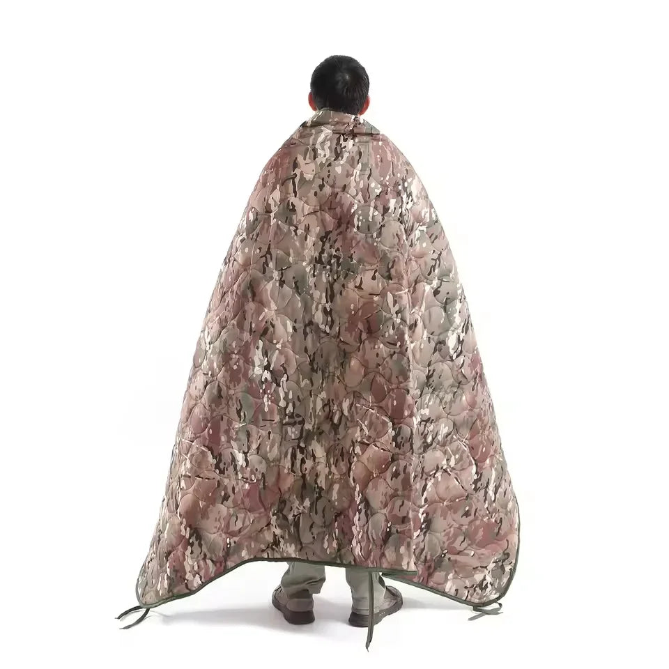 Tactical Camouflage Woobie Blanket