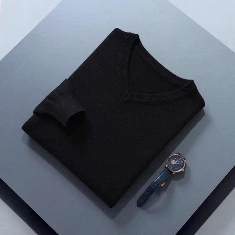 Men's Cashmere Wool Pullover Sweater