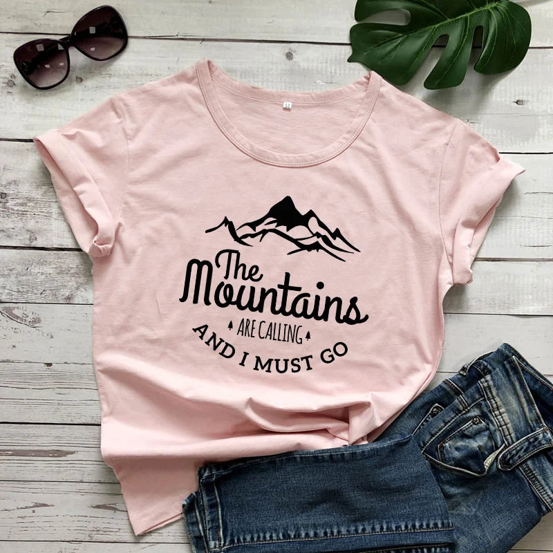 Mountains Are Calling T-Shirt