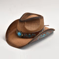 Western Floral Concho Cowboy Hat