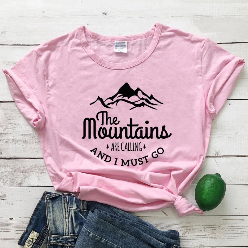 Mountains Are Calling T-Shirt