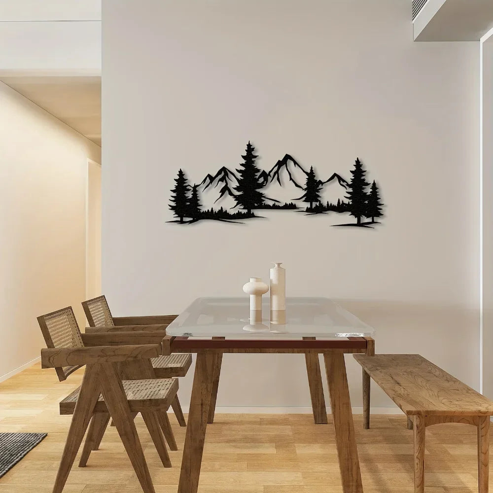 Mountain & Forest Panorama Wall Art