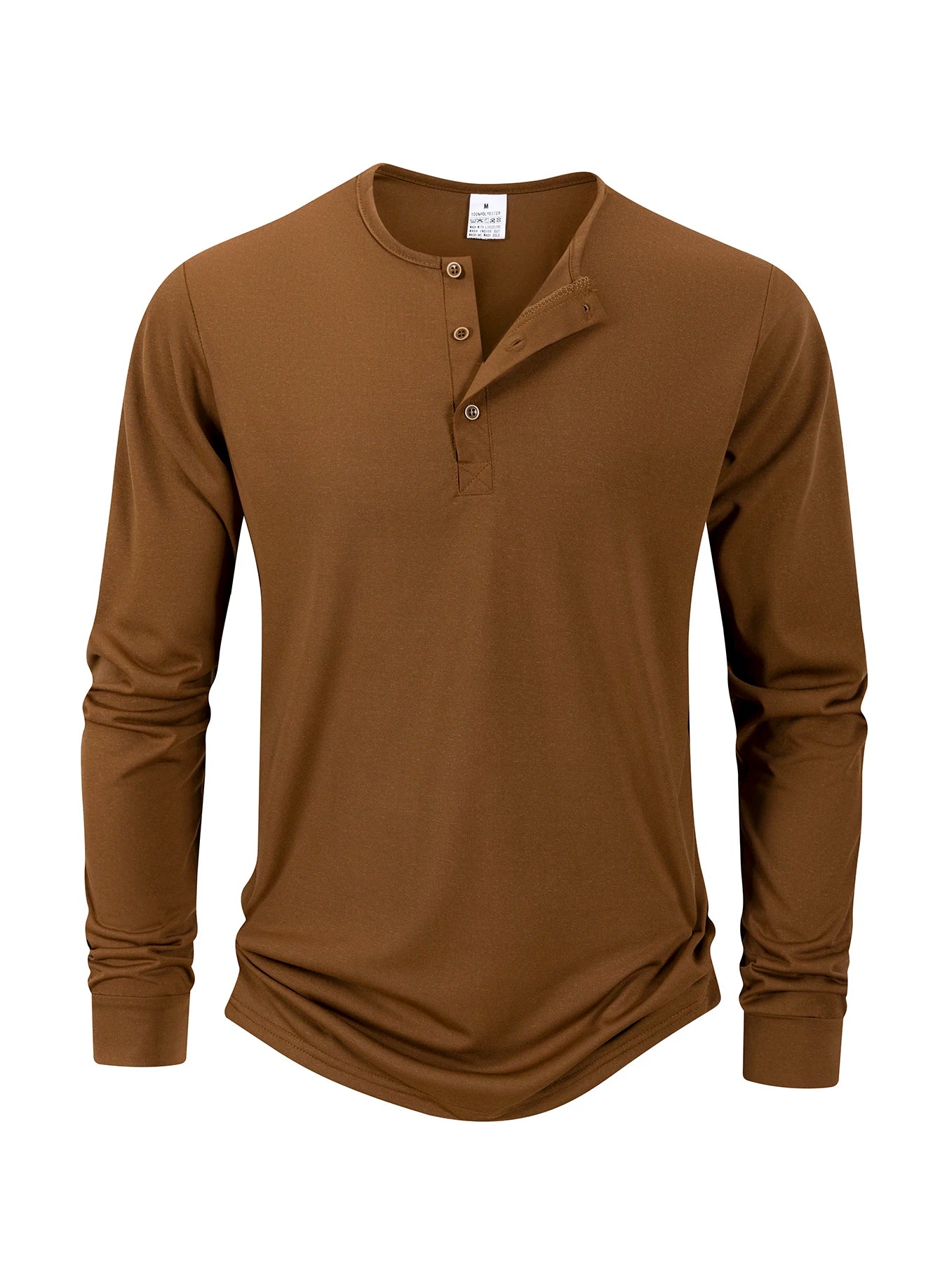Men's Henley Long Sleeve T-Shirt