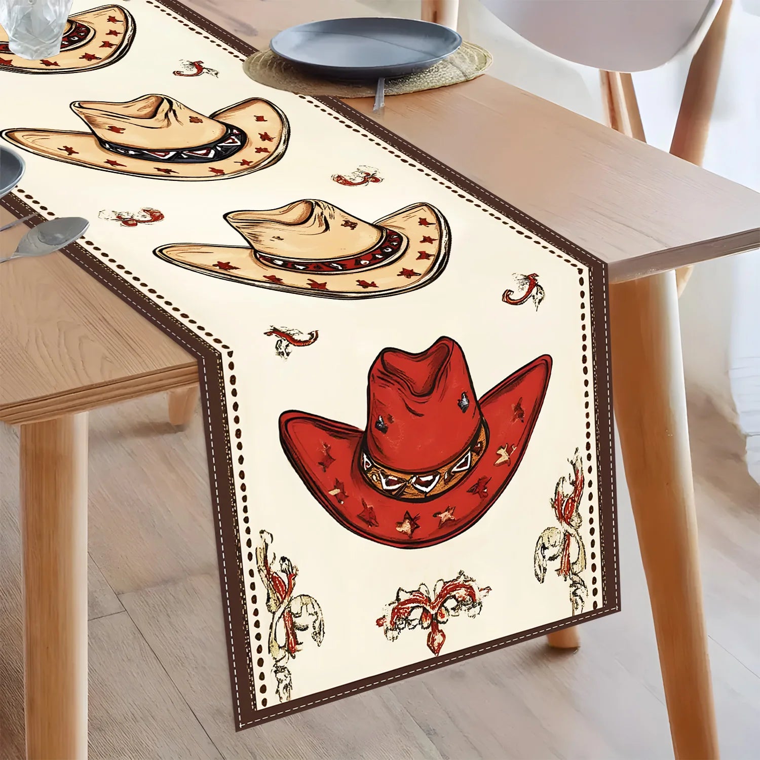 Cowboy Hat Table Runner