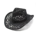Hollow Weave Straw Cowboy Hat