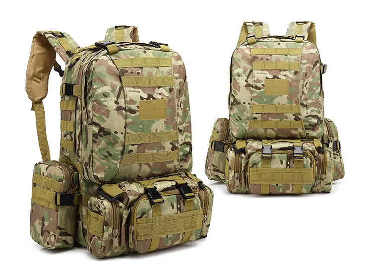 55L Tactical Hiking Backpack