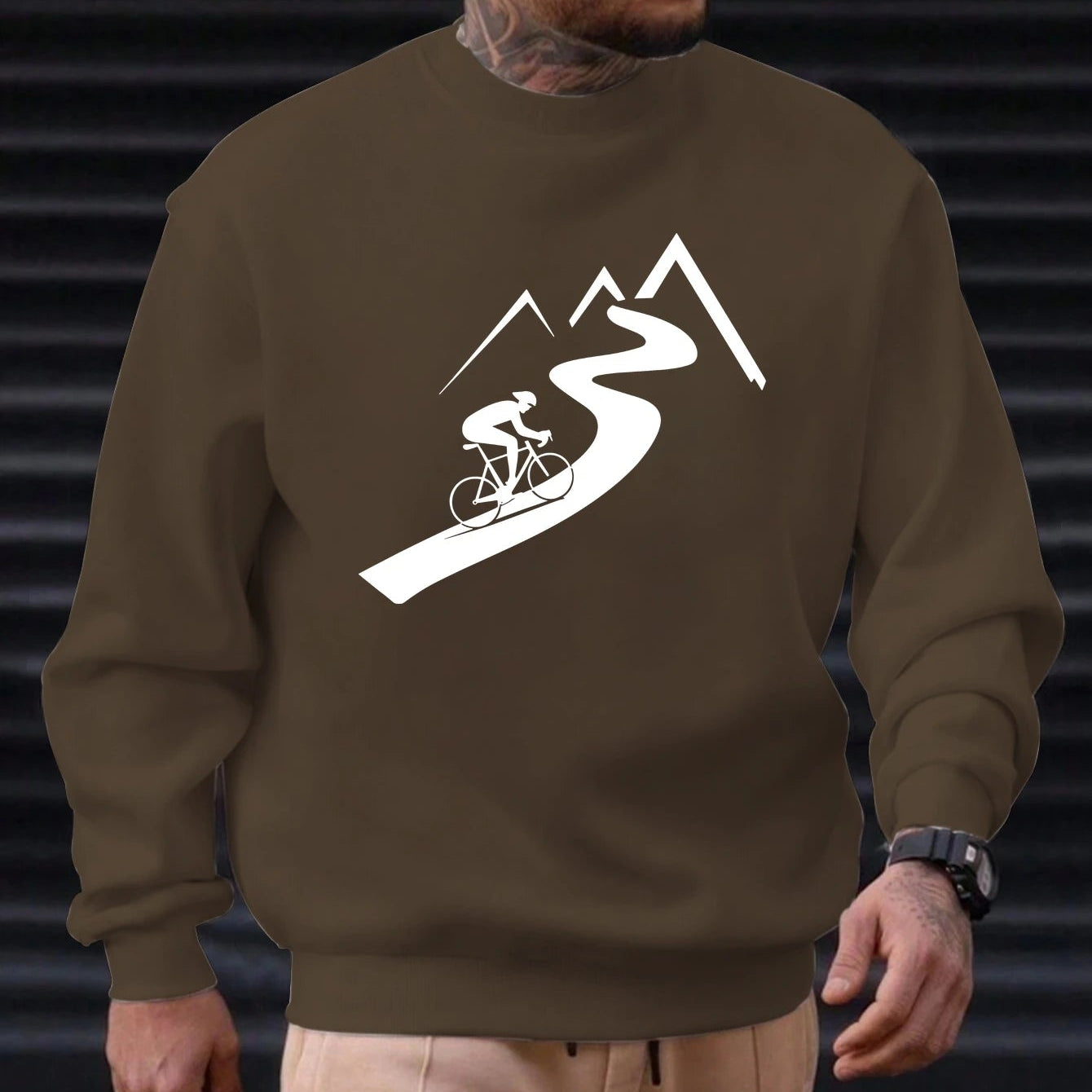 Men's Graphic Crew Sweatshirt