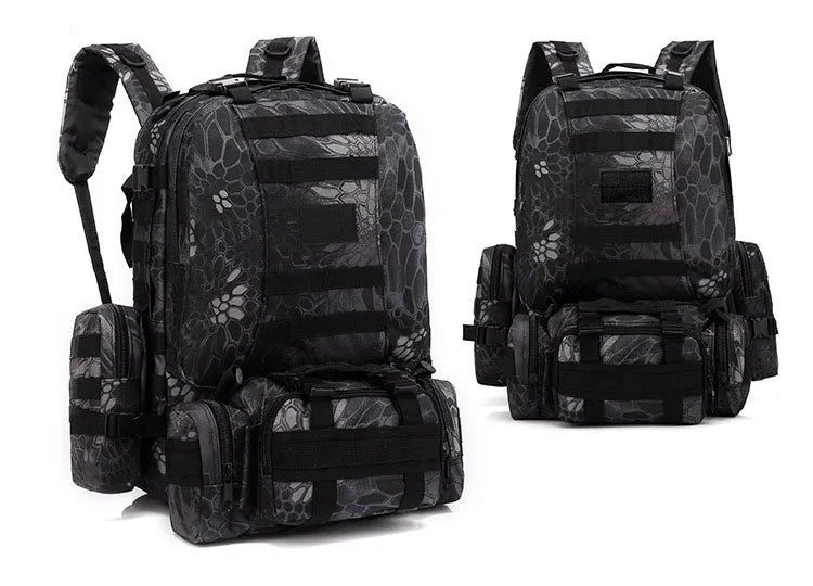 55L Tactical Hiking Backpack