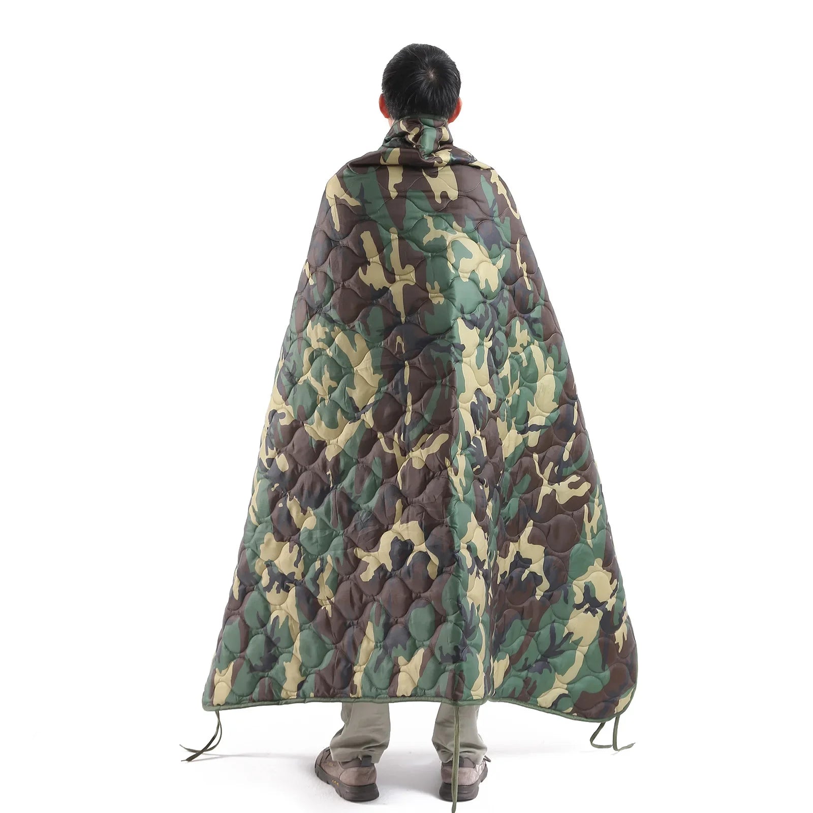 Tactical Camouflage Woobie Blanket
