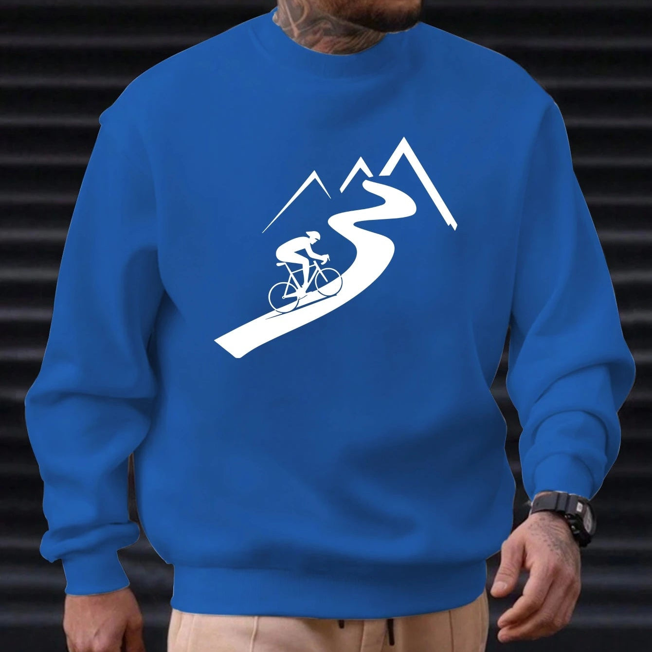 Men's Graphic Crew Sweatshirt