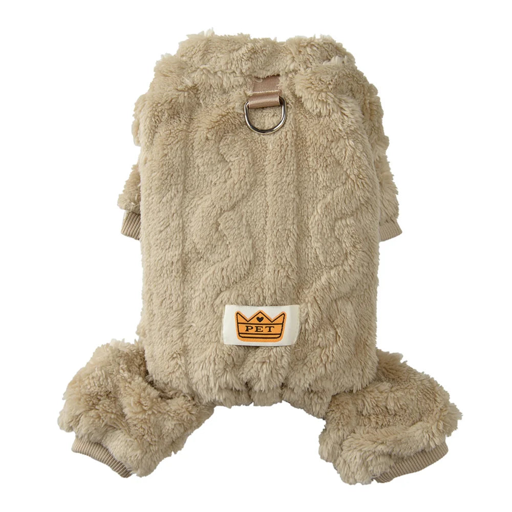 Fleece Dog Jumpsuit