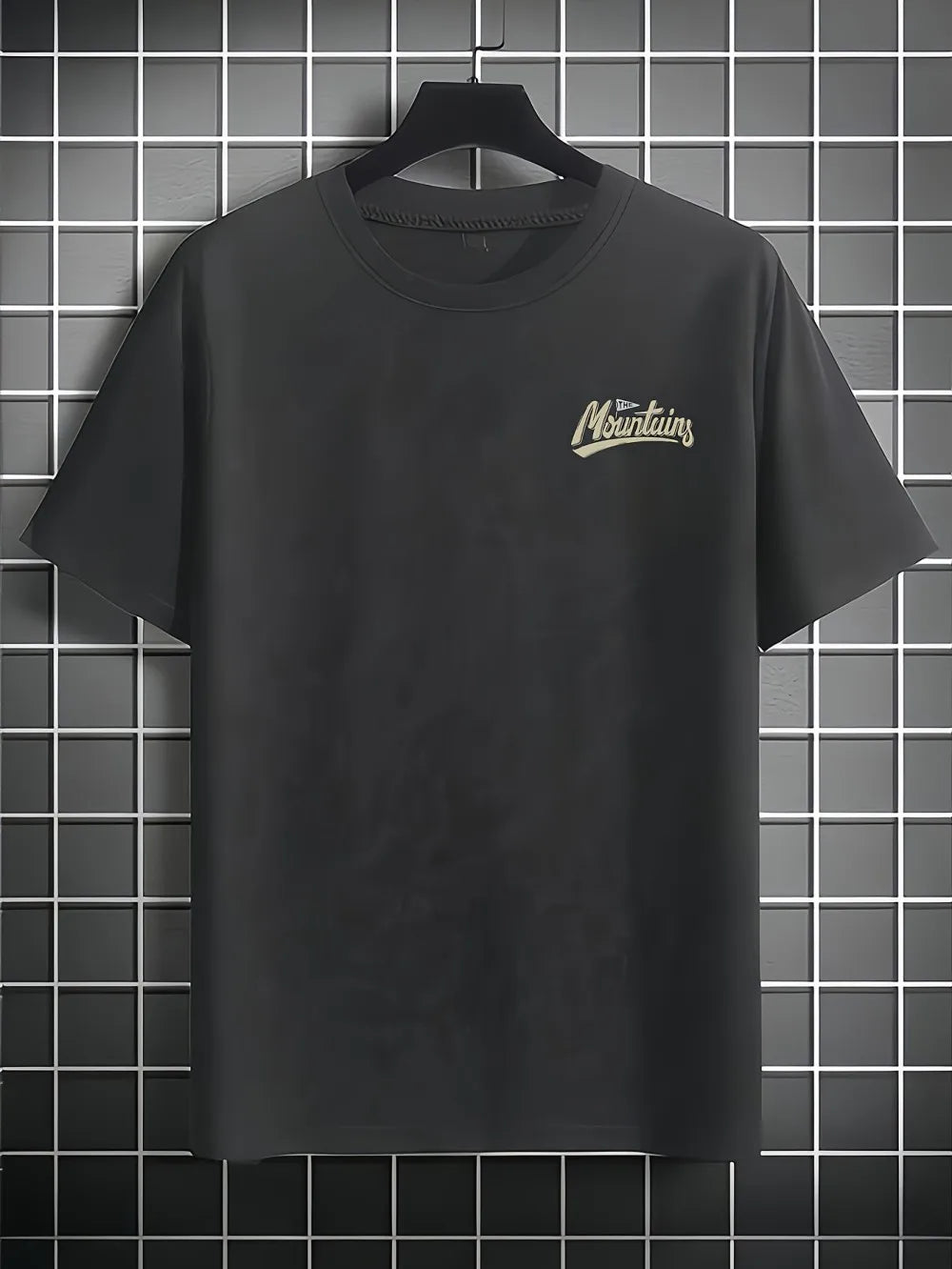 The Mountains Emotion Back Graphic T-Shirt