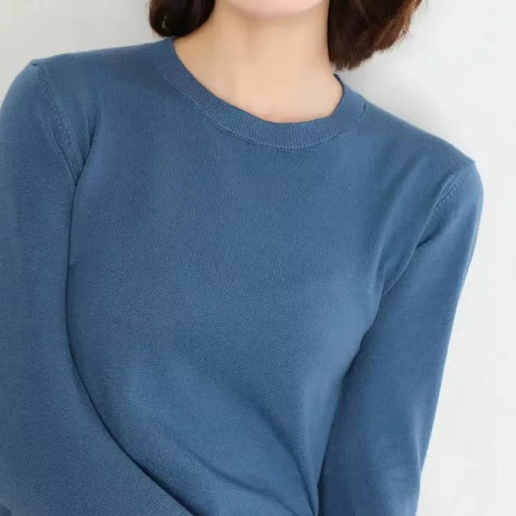 Women's Loose Knit Pullover Sweater