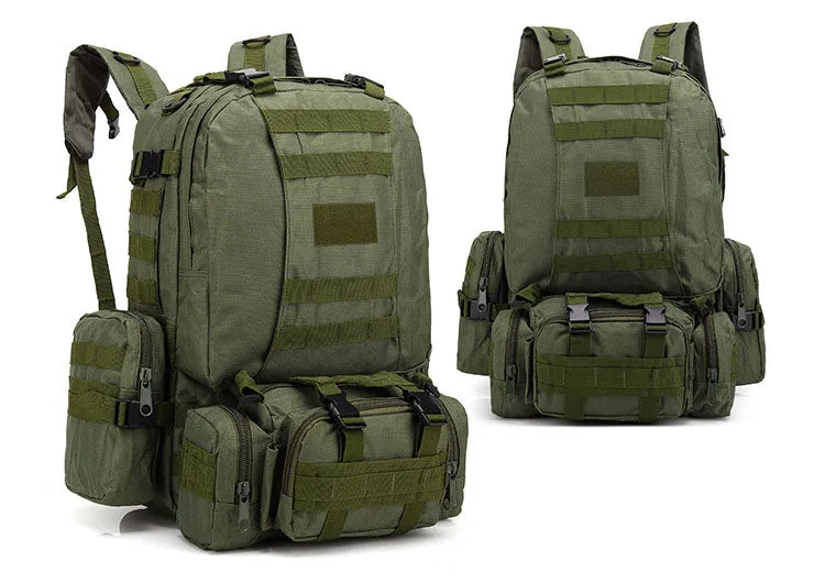 55L Tactical Hiking Backpack