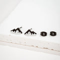 Snow Mountain Stud Earrings