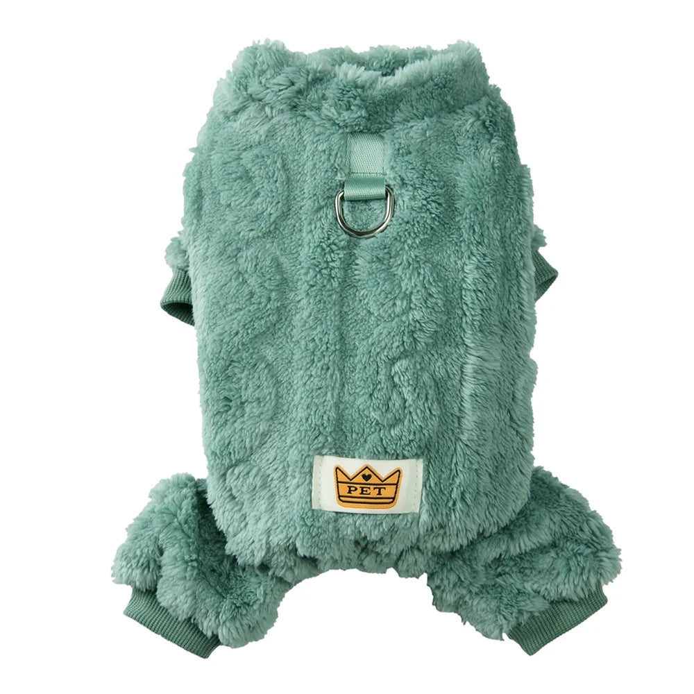 Fleece Dog Jumpsuit
