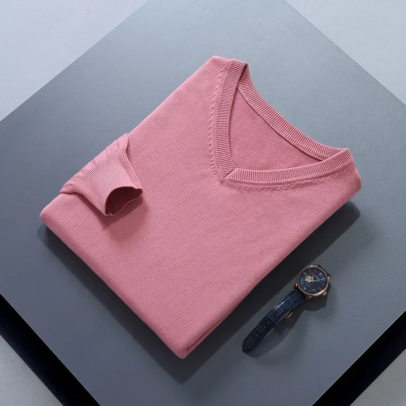 Men's Cashmere Wool Pullover Sweater