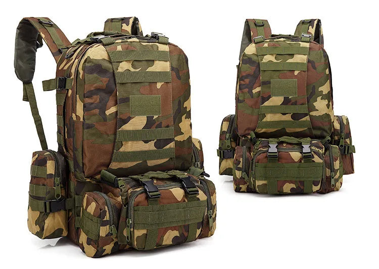 55L Tactical Hiking Backpack