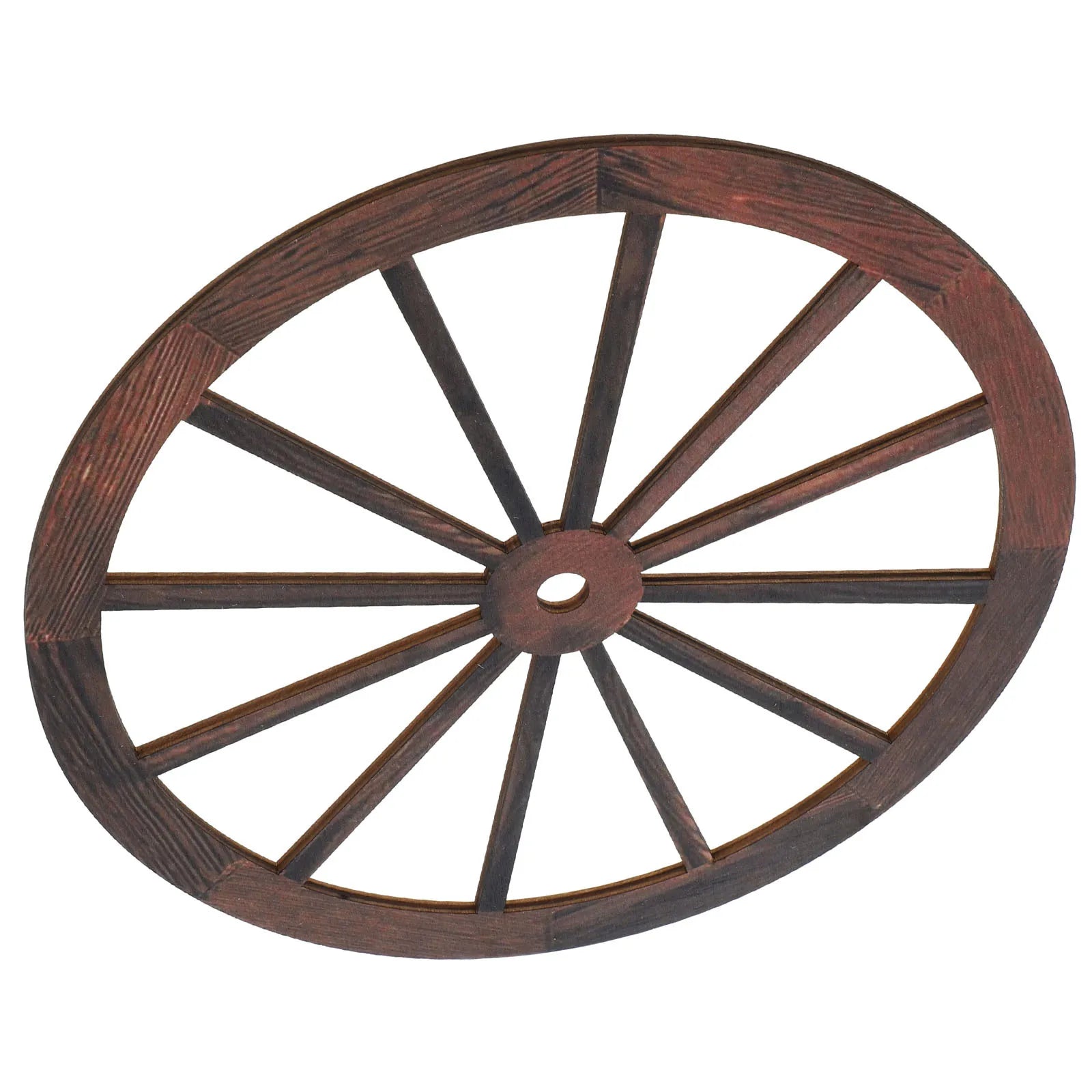 Frontier Wagon Wheel Wall Decor