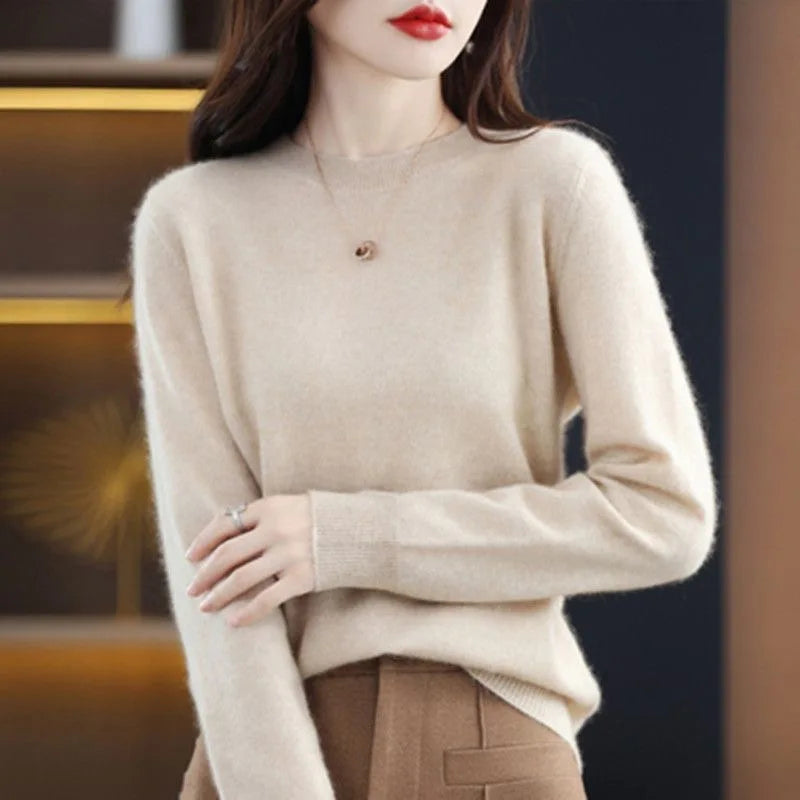 Women's Loose Knit Pullover Sweater