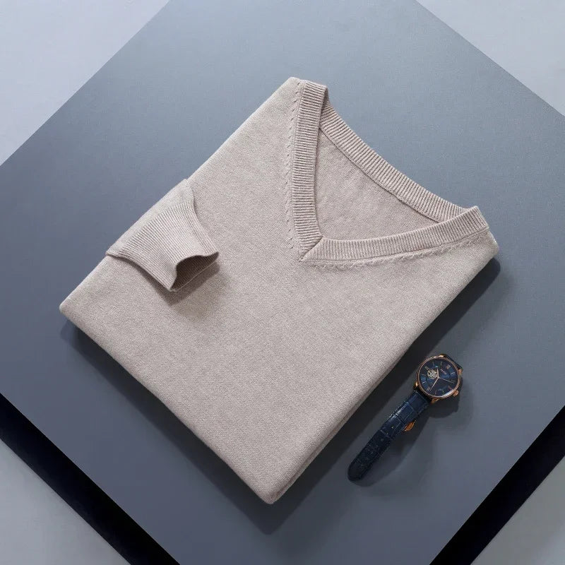 Men's Cashmere Wool Pullover Sweater