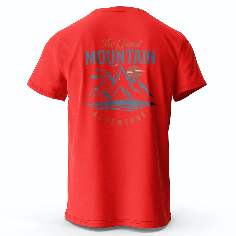 Hiking Graphic Print Tee